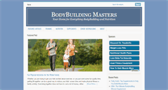 Desktop Screenshot of bodybuildingmasters.com